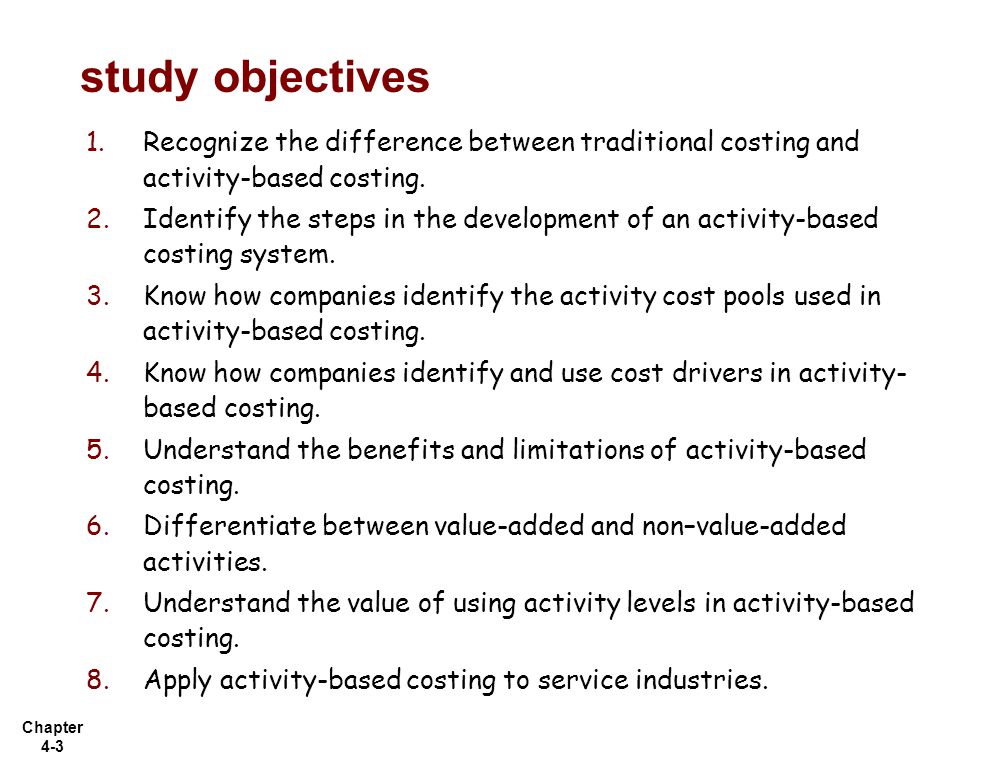 5 essential objectives of Cost Accounting